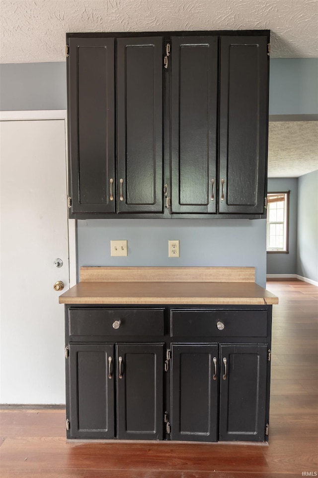 1708 Mason Dixon Dr, West Lafayette, IN 47906 - detailed view of a textured ceiling and wood finished floors