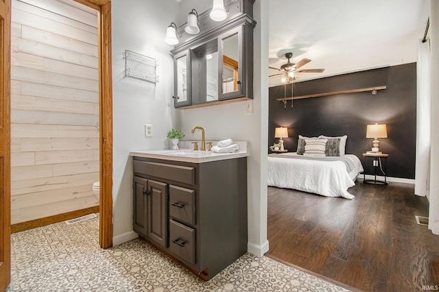 1453 Brookview Ave, Warsaw, IN 46580 - bedroom with baseboards and a sink