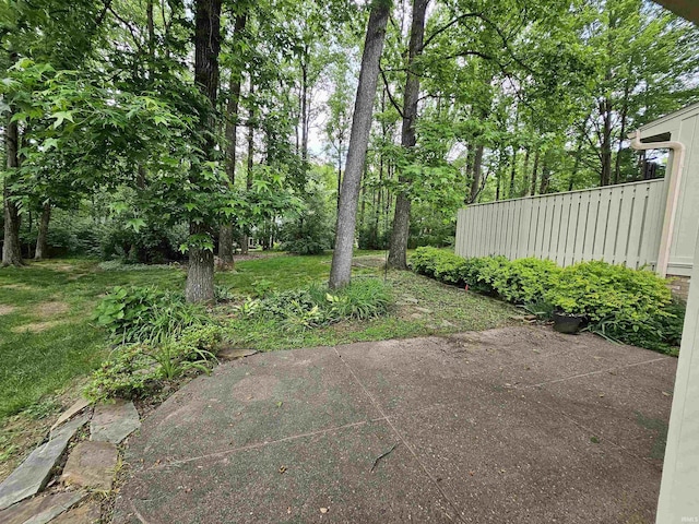 1327 Timberlake Rd, Evansville, IN 47710 - view of yard with a patio