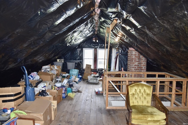 344 W 4th St, Jasper, IN 47546 - view of unfinished attic