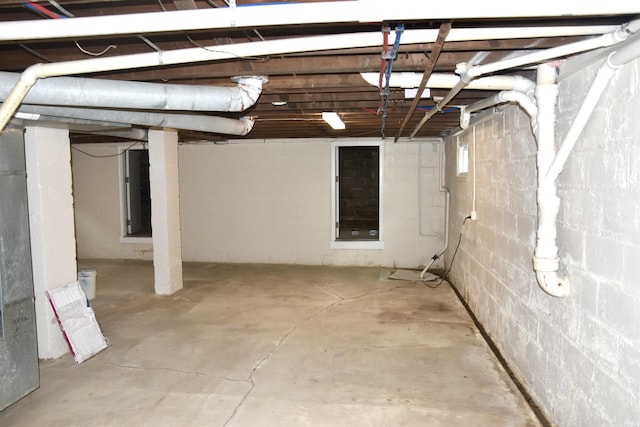 344 W 4th St, Jasper, IN 47546 - view of unfinished below grade area