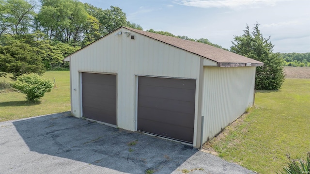 7768 S 100 W, North Judson, IN 46366 - view of detached garage