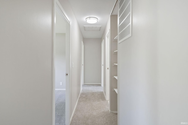 1813 Crescent Dr, Warsaw, IN 46580 - hallway with carpet floors and baseboards