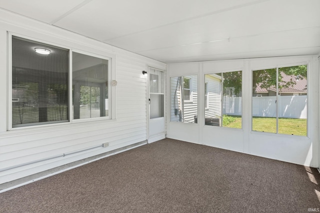 1813 Crescent Dr, Warsaw, IN 46580 - unfurnished sunroom featuring plenty of natural light