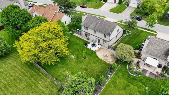 8427 Victoria Woods Pl, Fort Wayne, IN 46825 - aerial perspective of suburban area
