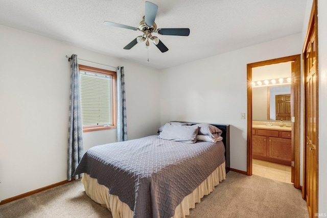 5531 Gate Tree Ln, Fort Wayne, IN 46835 - bedroom with light carpet, a sink, and baseboards