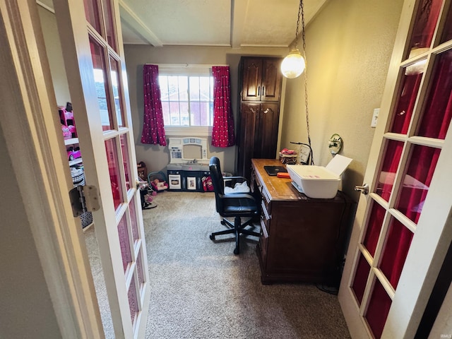 1005 Elm St, Plymouth, IN 46563 - carpeted office space with french doors