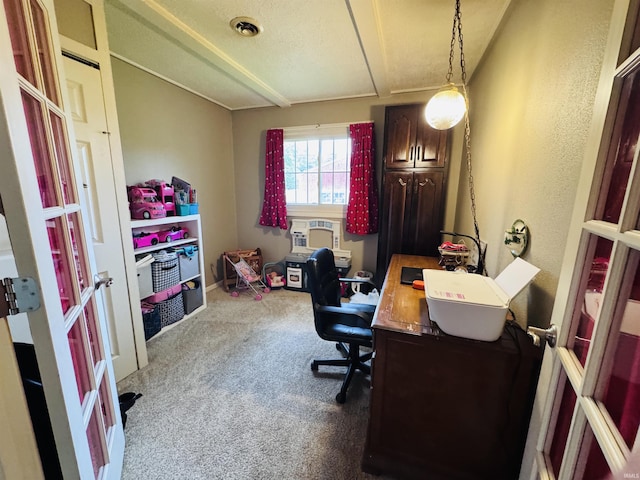 1005 Elm St, Plymouth, IN 46563 - office space with carpet flooring and a wall mounted AC