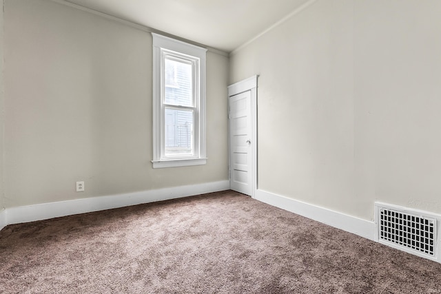 2121 Parnell Ave, Fort Wayne, IN 46805 - spare room with carpet floors, ornamental molding, and baseboards