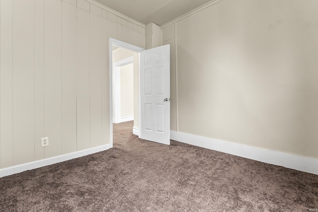 2121 Parnell Ave, Fort Wayne, IN 46805 - spare room with carpet flooring, baseboards, and crown molding