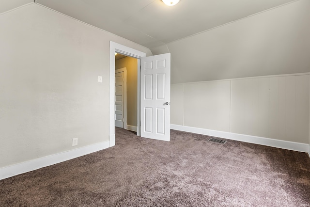 2121 Parnell Ave, Fort Wayne, IN 46805 - additional living space featuring lofted ceiling, carpet flooring, and baseboards