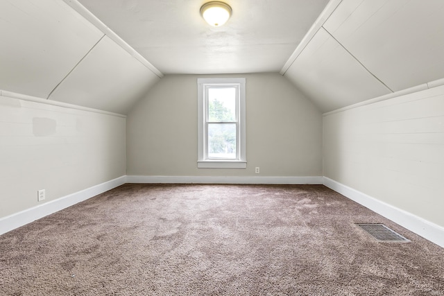 2121 Parnell Ave, Fort Wayne, IN 46805 - bonus room with carpet, lofted ceiling, and baseboards