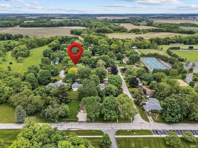 907 N Orchard Dr, North Manchester, IN 46962 - aerial view of a tree filled landscape