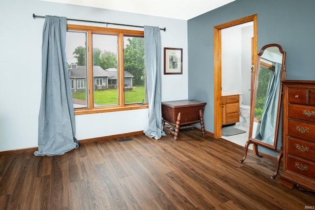 4641 W Harvest Ln, Bloomington, IN 47404 - empty room with wood finished floors and baseboards