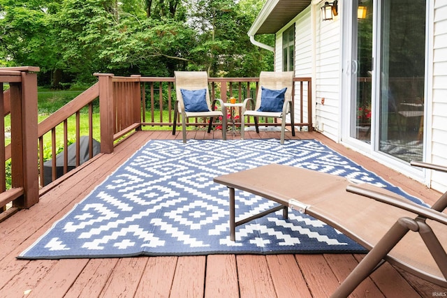 4641 W Harvest Ln, Bloomington, IN 47404 - view of deck