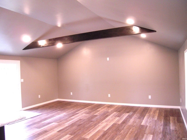 25123 Snyder St, Elkhart, IN 46514 - spare room featuring wood finished floors and baseboards