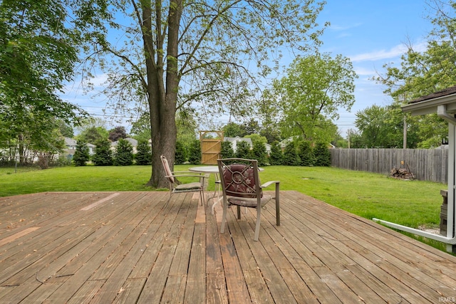 726 S Johnson, Bluffton, IN 46714 - view of wooden deck