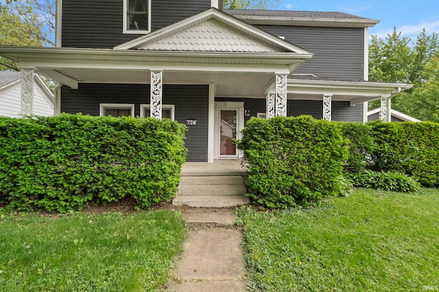 726 S Johnson, Bluffton, IN 46714 - view of front of home featuring covered porch