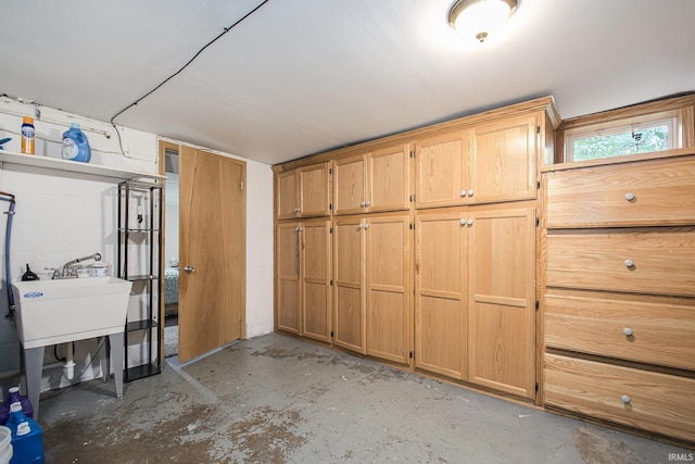 1224 N Main St, Elkhart, IN 46514 - basement featuring a sink