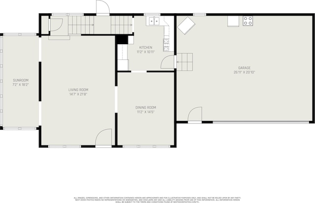 1224 N Main St, Elkhart, IN 46514 - property floor plan