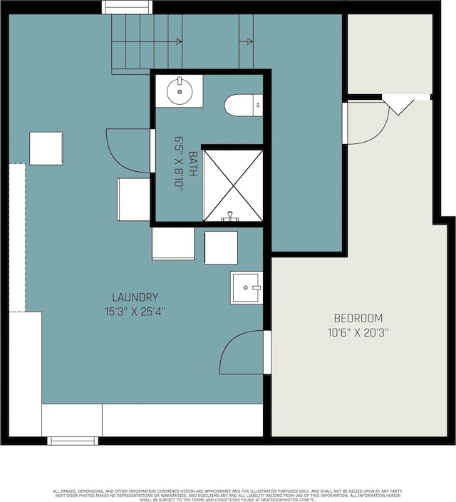 1224 N Main St, Elkhart, IN 46514 - room layout