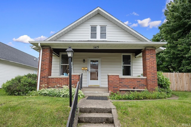 1413 Franklin St, Lafayette, IN 47905 - view of front of home featuring brick siding