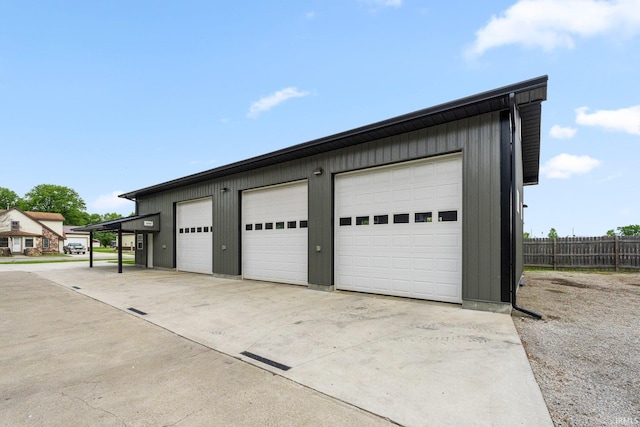 714 Hazel St, Auburn, IN 46706 - view of detached garage