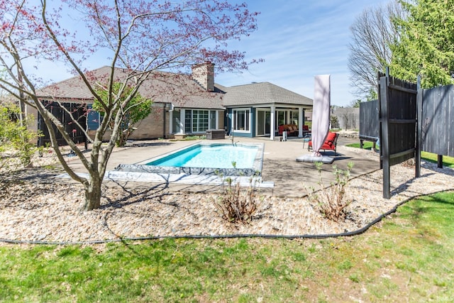 4000 E Stonegate Dr, Bloomington, IN 47401 - view of swimming pool featuring a patio area