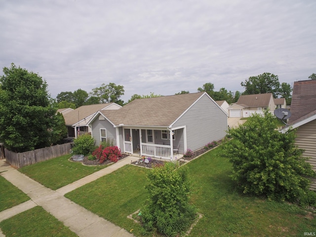 116 Wise Dr, Lafayette, IN 47909 - view of front facade with a porch and a shingled roof