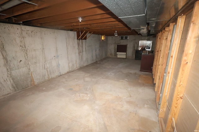 56825 Elmer Ave, South Bend, IN 46619 - view of unfinished below grade area