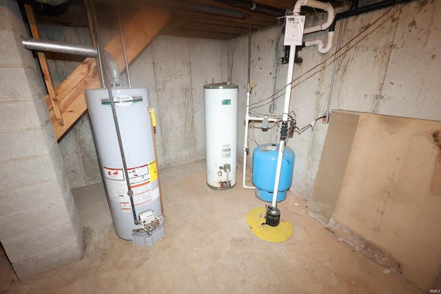 56825 Elmer Ave, South Bend, IN 46619 - utility room with water heater