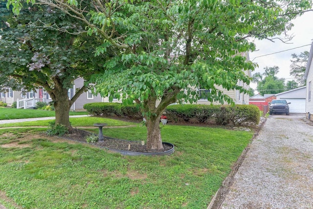 2305 E Virginia St, Evansville, IN 47711 - obstructed view of property featuring a front lawn