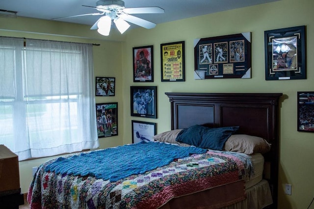 204 Coronet St, Angola, IN 46703 - bedroom with ceiling fan
