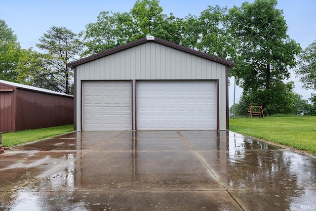 8818 N 1132 W, Monticello, IN 47960 - view of detached garage