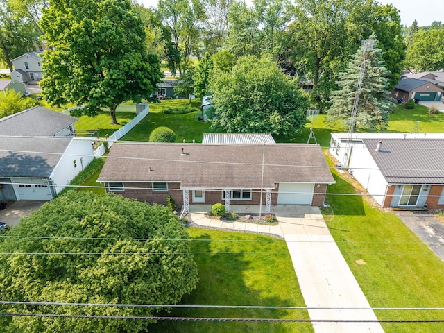 705 W W Spg, Fremont, IN 46737 - aerial perspective of suburban area