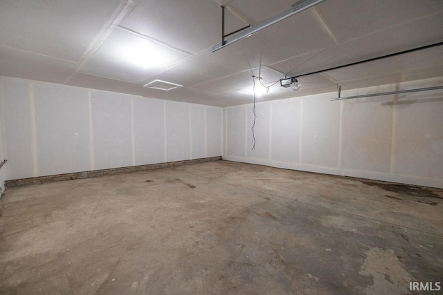 1034 Harter Blvd, Anderson, IN 46011 - garage featuring a garage door opener
