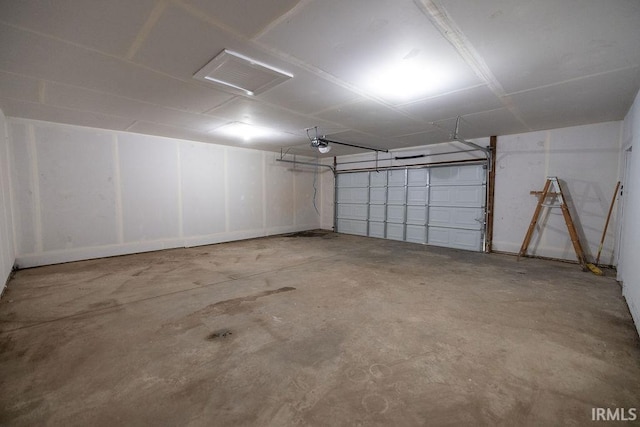 1034 Harter Blvd, Anderson, IN 46011 - garage with a garage door opener