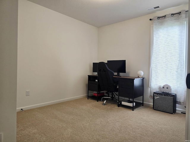 1485 Radomiro Psge, Fort Wayne, IN 46845 - office featuring carpet floors, baseboards, and plenty of natural light