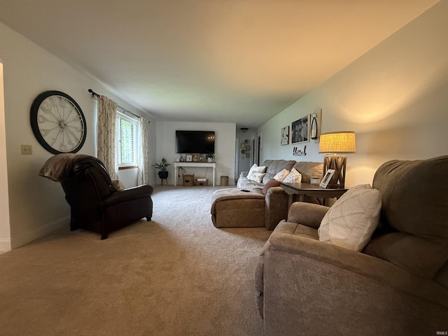 5522 N State Rd 57, Petersburg, IN 47567 - living area featuring carpet floors and baseboards