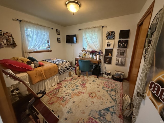 5522 N State Rd 57, Petersburg, IN 47567 - carpeted bedroom with multiple windows