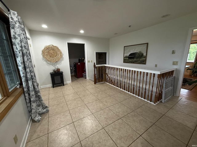 5522 N State Rd 57, Petersburg, IN 47567 - spare room featuring light tile patterned floors, recessed lighting, and baseboards