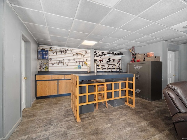 3780 S 550 E, Hamilton, IN 46742 - bar featuring a drop ceiling and a workshop area