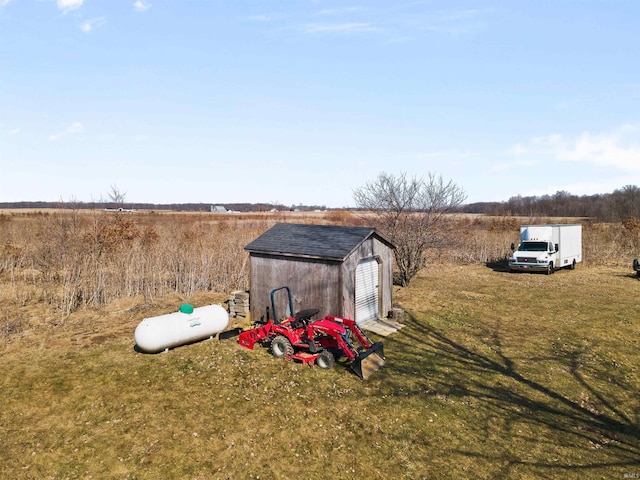 3780 S 550 E, Hamilton, IN 46742 - view of yard featuring an outbuilding