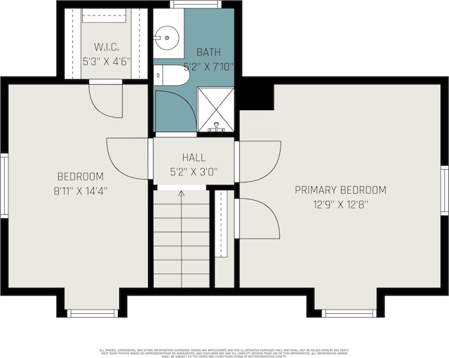 718 W 8th St, Mishawaka, IN 46544 - floor plan / room layout