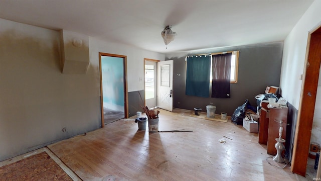 736 N 13th St, Elwood, IN 46036 - view of unfurnished living room