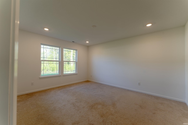 1208 Mount Isa Pl, Fort Wayne, IN 46845 - carpeted spare room featuring baseboards and recessed lighting