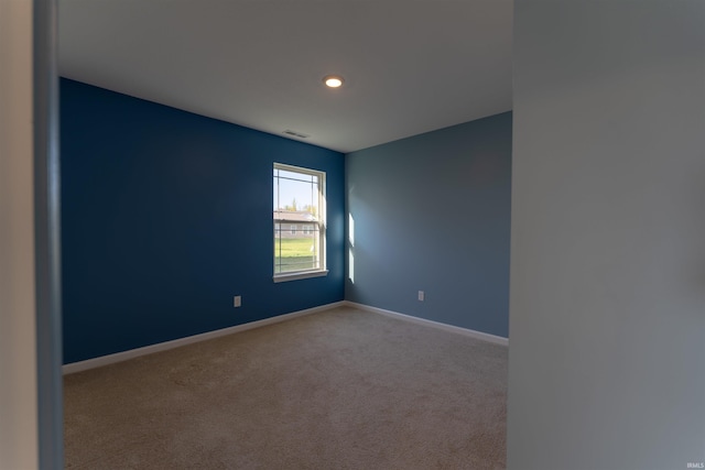 1208 Mount Isa Pl, Fort Wayne, IN 46845 - spare room featuring carpet floors, baseboards, and recessed lighting