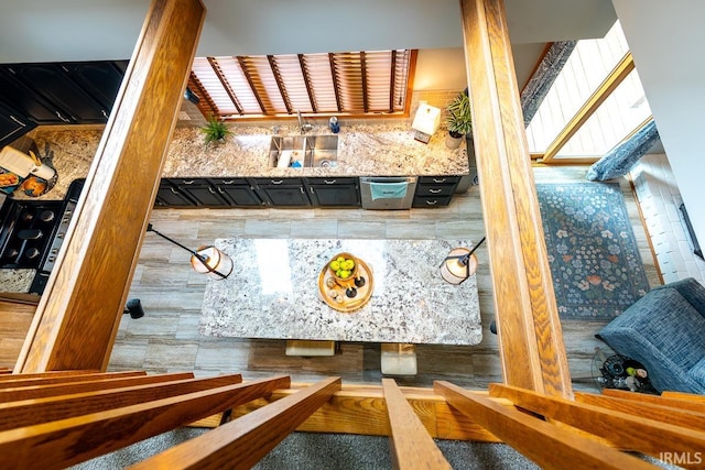 7819 Greenwell Rd, Churubusco, IN 46723 - stairs featuring decorative columns