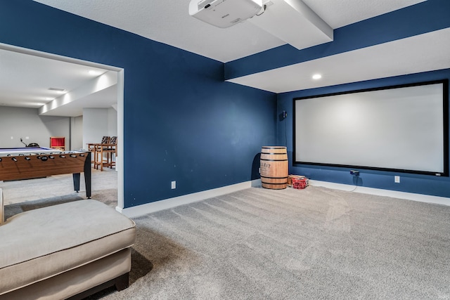 13606 Paperbark Trl, Fort Wayne, IN 46814 - carpeted home theater featuring baseboards