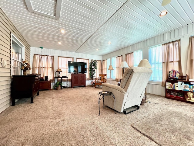 1405 19th St, Bedford, IN 47421 - view of carpeted living room